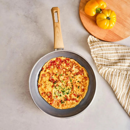 Karaca Swiss Crystal 30 cm Kızartma Tavası Krem – Temmuz Kampanyası: 1 Al 2 Gönderim-mutfak urunleri-Prenseshome Leyweg-Prenseshome Leyweg