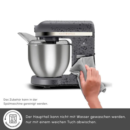 Karaca Mastermaid Chef Pro Mutfak Robotu – 1500W Çift Kollu, Uzay Grisi, Geniş Hazneli-Elektronik ürün-PRENSESHOME LEYWEG-Prenseshome Leyweg