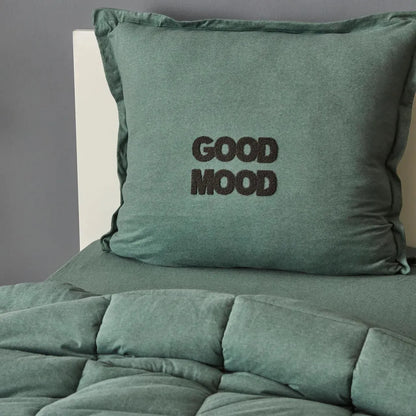 Karaca Home Motto Cotton Comfort Tek Kişilik Uyku Seti – Petrol-Yatak Odasi-Prenseshome Leyweg-Prenseshome Leyweg