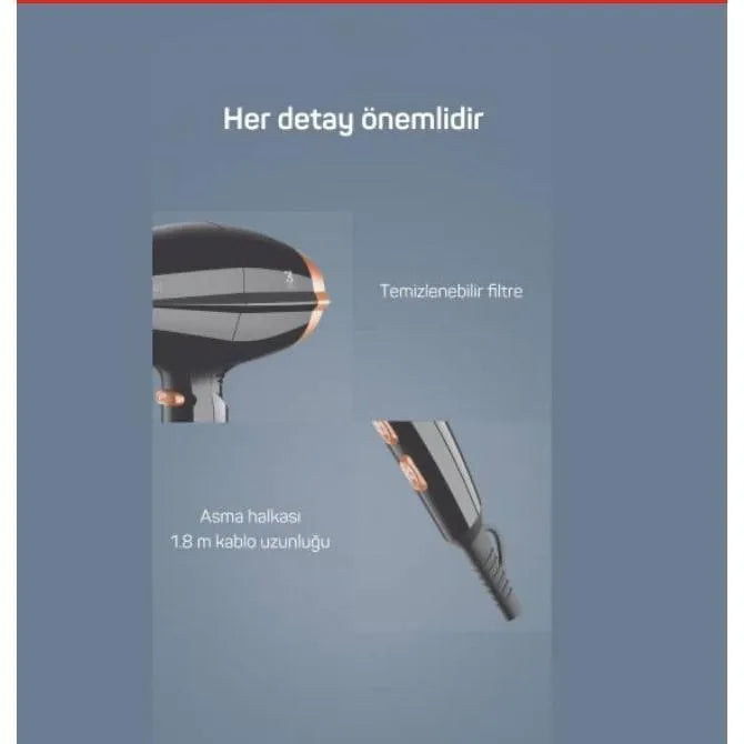 Arzum AR5047 Profon Neo Profesyonel Sac Kurutma Makinesi – 2300W-Elektronik ürün-Prenseshome Leyweg-Prenseshome Leyweg