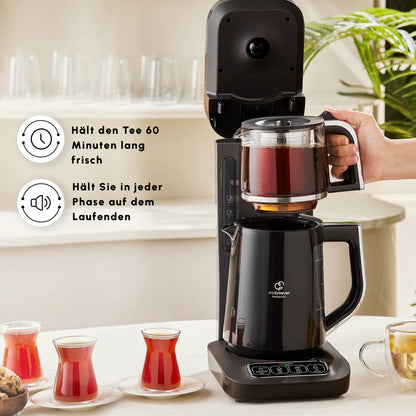 Karaca Robotea Pro 4’ü 1 Arada İngilizce Sesli Akıllı Çay ve Kahve Makinesi – Crome-Prenseshome Leyweg-Prenseshome Leyweg