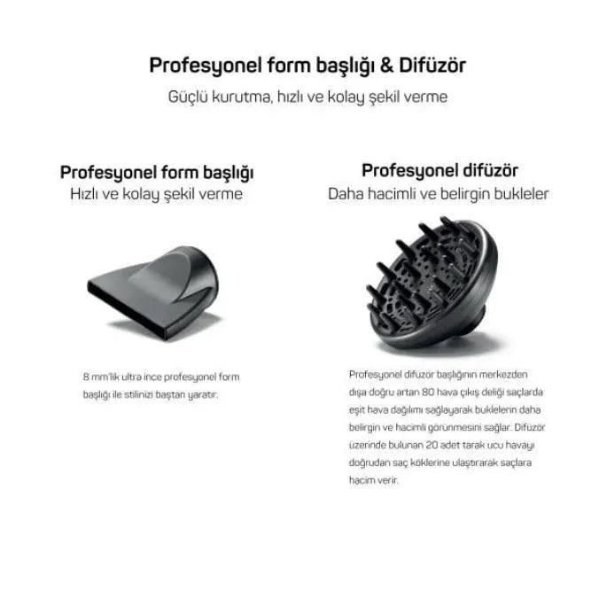 Arzum AR5004 Bellissima Profesyonel Sac Kurutma Makinesi – 2200W-Elektronik ürün-PRENSESHOME LEYWEG-Prenseshome Leyweg