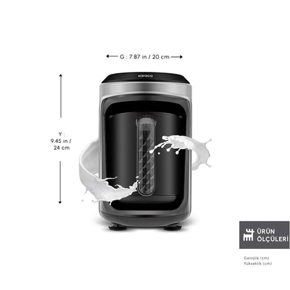 Karaca Hatır Hüps Sütlü Türk Kahve Makinesi Antrasit-Elektronik ürün-Prenseshome Leyweg-Prenseshome Leyweg