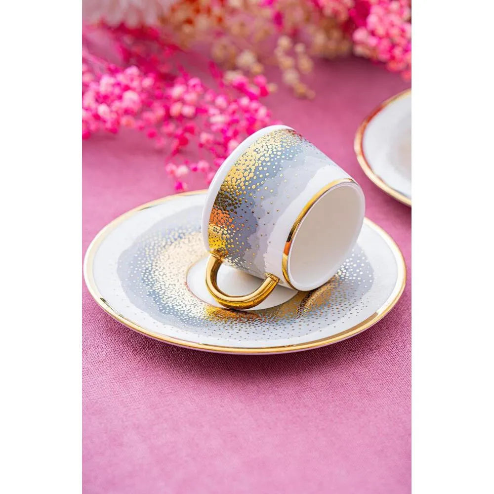 Acar Aria 6 Kisilik Porselen Kahve Fincani Takimi - 90 m-Prenseshome Leyweg-Prenseshome Leyweg