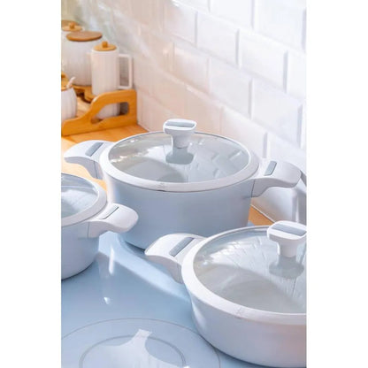 Acar Ultimate Pro Starlight 7 Parçalı Tencere Seti-mutfak urunleri-Prenseshome Leyweg-Prenseshome Leyweg