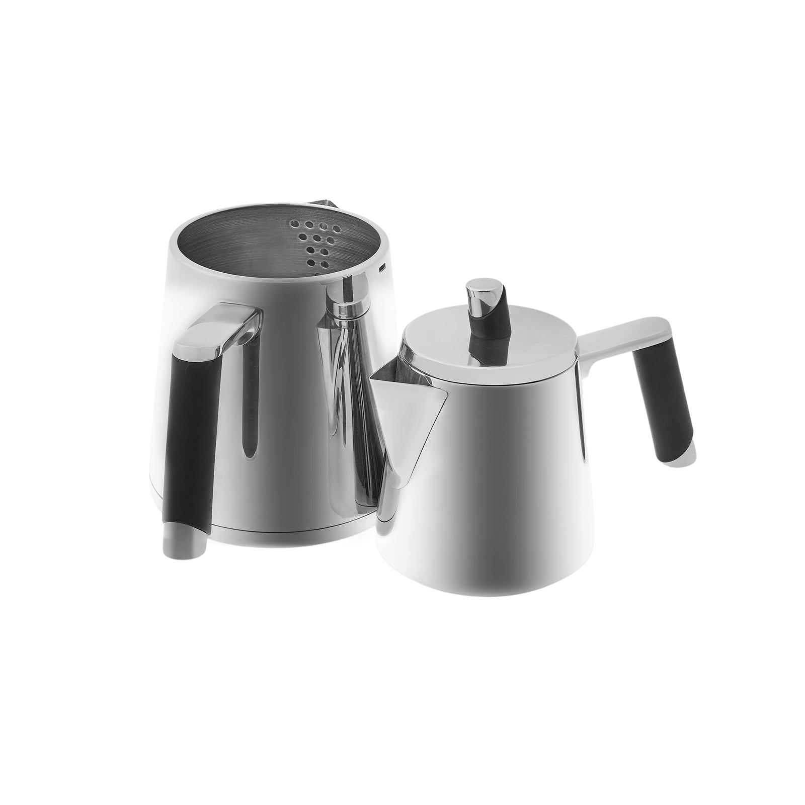 Karaca Powersteel 316+ Çelik İndüksiyon Tabanlı Çaydanlık Takımı – Orta Boy, Blend Tasarım-mutfak urunleri-PRENSESHOME LEYWEG-Prenseshome Leyweg