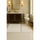 İpekçe Pamuklu 2’li Banyo Paspas Seti Sunset - Dikdörtgen (60x100 cm & 50x60 cm)-Banyo ürünleri-Prenseshome Leyweg-Crem-Prenseshome Leyweg