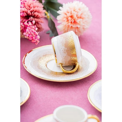 Acar Aria 6 Kisilik Porselen Kahve Fincani Takimi - 90 m-Prenseshome Leyweg-Prenseshome Leyweg