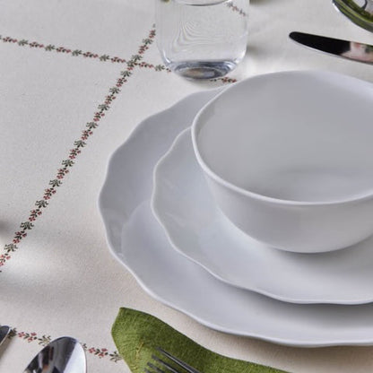 Karaca Scalloped 18 Parça 6 Kişilik Yemek Takımı – Mikrodalga ve Bulaşık Makinesine Uygun-Yemek Takimi-Prenseshome Leyweg-Prenseshome Leyweg