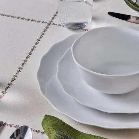 Karaca Scalloped 18 Parça 6 Kişilik Yemek Takımı – Mikrodalga ve Bulaşık Makinesine Uygun-Yemek Takimi-Prenseshome Leyweg-Prenseshome Leyweg