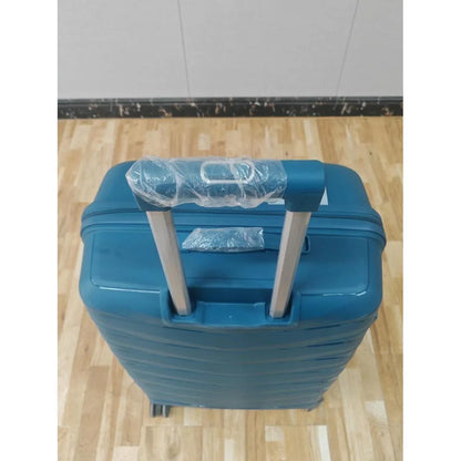 4 Parça Polipropilen Bavul Seti (20 – 24 – 28 inc )+ Makyaj Çantası Mavi-Prenseshome Leyweg-Prenseshome Leyweg