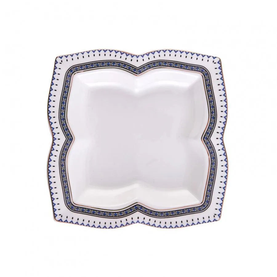 Karaca Blau 32 Parça Kahvaltı Takımı – 6 Kişilik Kare Porselen Set-Prenseshome Leyweg-Prenseshome Leyweg