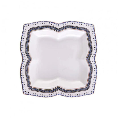 Karaca Blau 32 Parça Kahvaltı Takımı – 6 Kişilik Kare Porselen Set-Prenseshome Leyweg-Prenseshome Leyweg