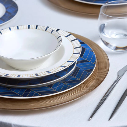 Karaca Safir Porselen 24 Parça Yemek Takımı – Sofralara Zarif Bir Dokunuş-Yemek Takimi-Prenseshome Leyweg-Prenseshome Leyweg