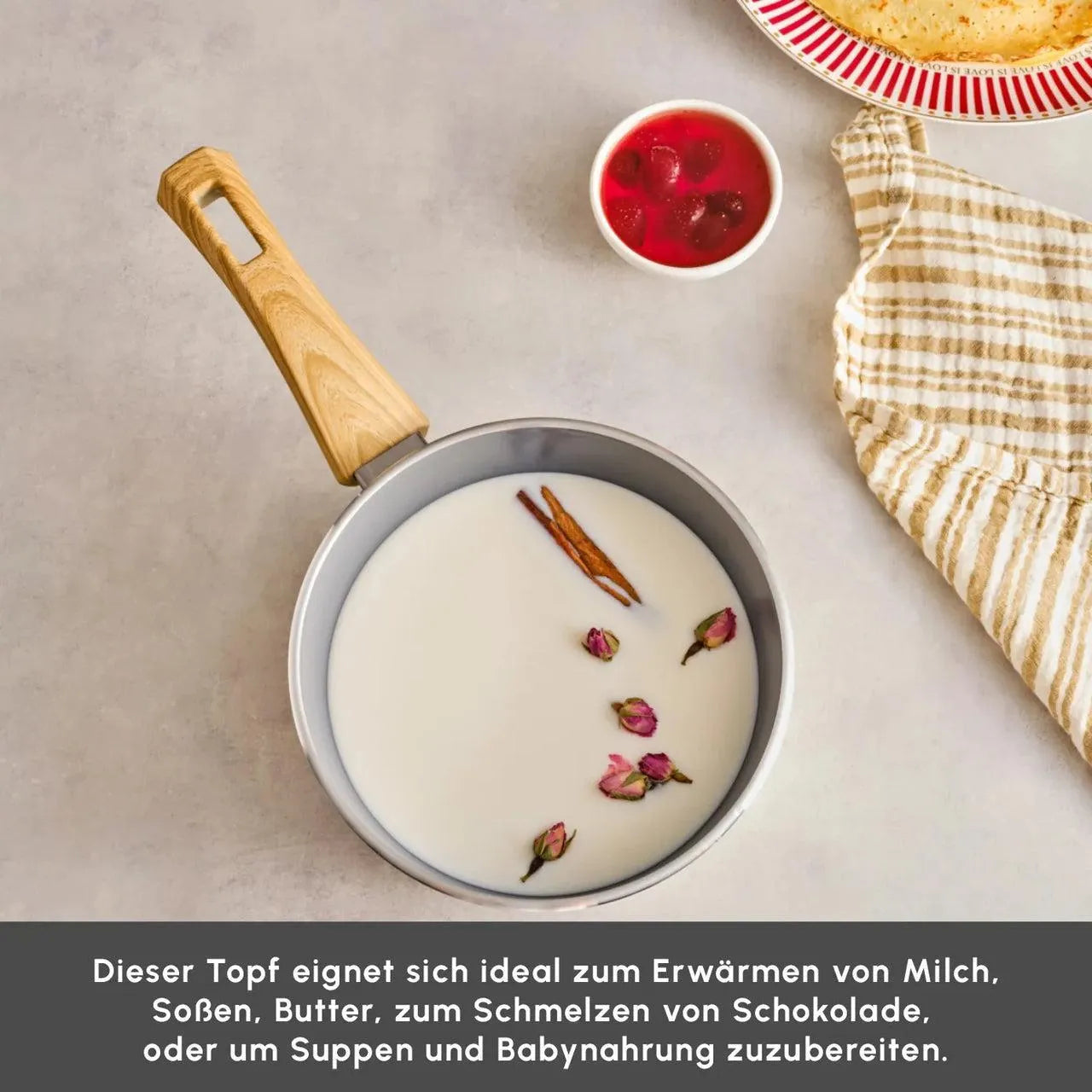 Karaca Swiss Crystal 18 cm Sütlük Krem – Temmuz Kampanyası: 1 Al 2 Gönderim-mutfak urunleri-Prenseshome Leyweg-Prenseshome Leyweg