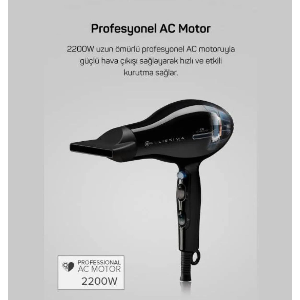 Arzum AR5004 Bellissima Profesyonel Sac Kurutma Makinesi – 2200W-Elektronik ürün-PRENSESHOME LEYWEG-Prenseshome Leyweg