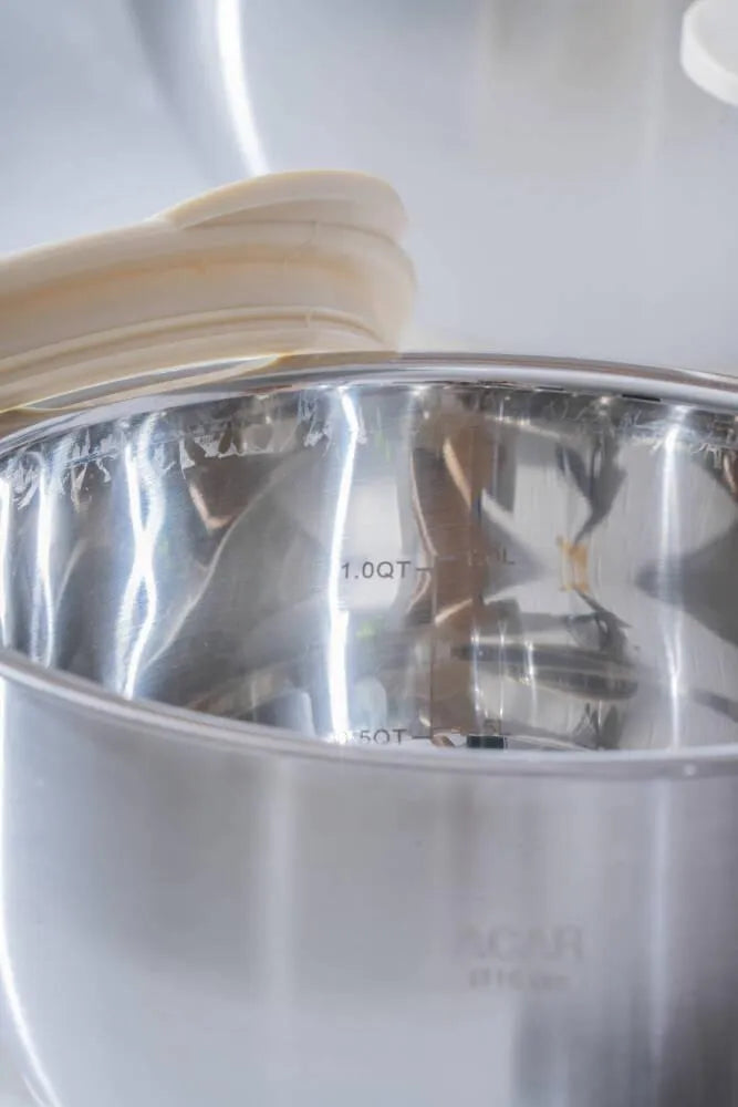 Acar Focus Pro Bej Kapaklı Paslanmaz Çelik Karıştırma ve Saklama Kabı Seti – 3 Parça-mutfak urunleri-Prenseshome Leyweg-Prenseshome Leyweg