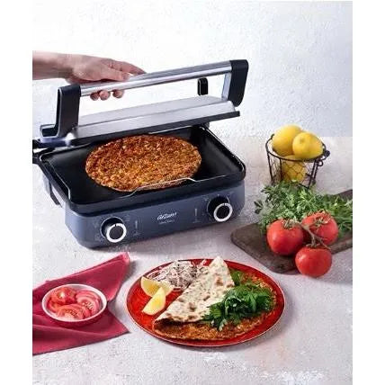Arzum AR2043-INX Maxi Grill Çok Fonksiyonlu Pişirici + Fırın Tepsisi-Elektronik ürün-Prenseshome Leyweg-Prenseshome Leyweg