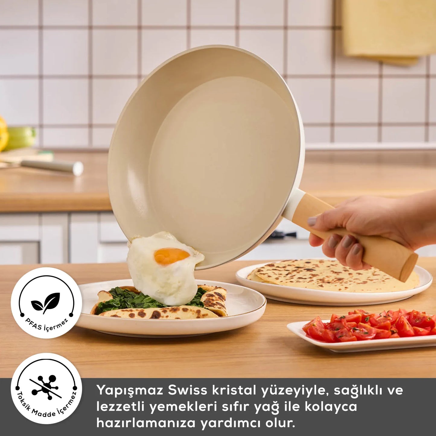 Karaca Swiss Crystal Ceramica Woody 7 Parça Tencere Seti – PFAS İçermez, İndüksiyon Uyumlu, Seramik Kaplama-mutfak urunleri-Prenseshome Leyweg-Prenseshome Leyweg