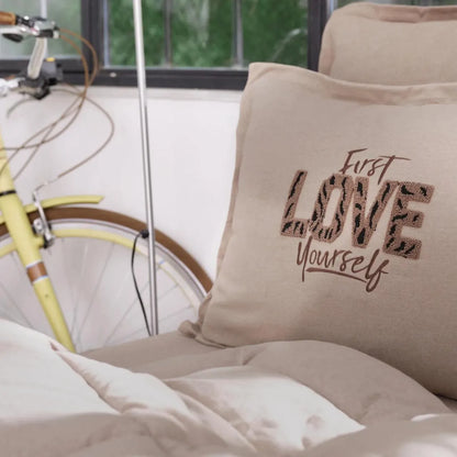 Karaca Home Motto Cotton Comfort Çift Kişilik Uyku Seti – Bej-Yatak Odasi-Prenseshome Leyweg-Prenseshome Leyweg