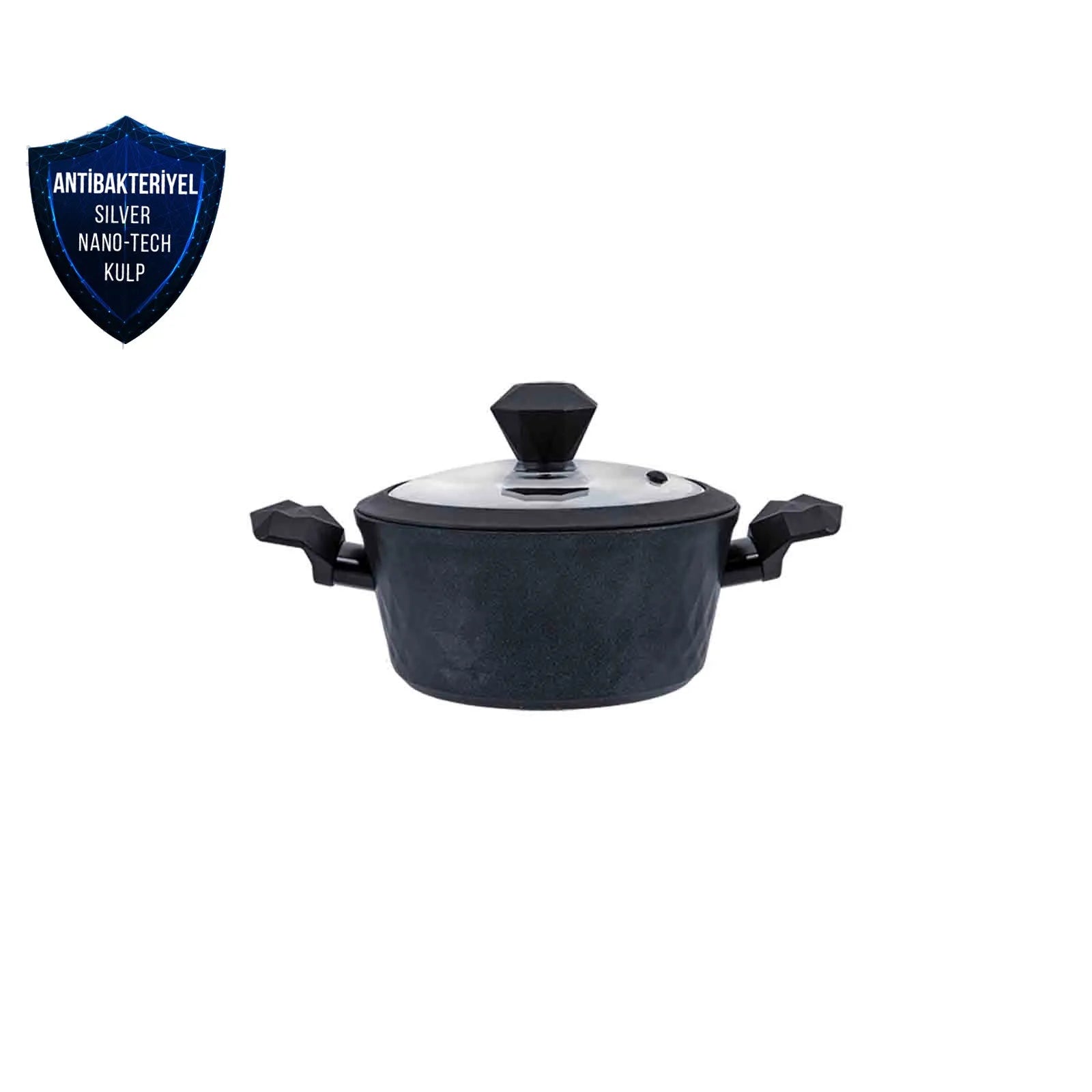 Karaca BioDiamond Mini 3’lü Tencere Seti – Elmas Takviyeli Kaplama, İndüksiyon Uyumlu, Antibakteriyel Kulplu-mutfak urunleri-Prenseshome Leyweg-Prenseshome Leyweg