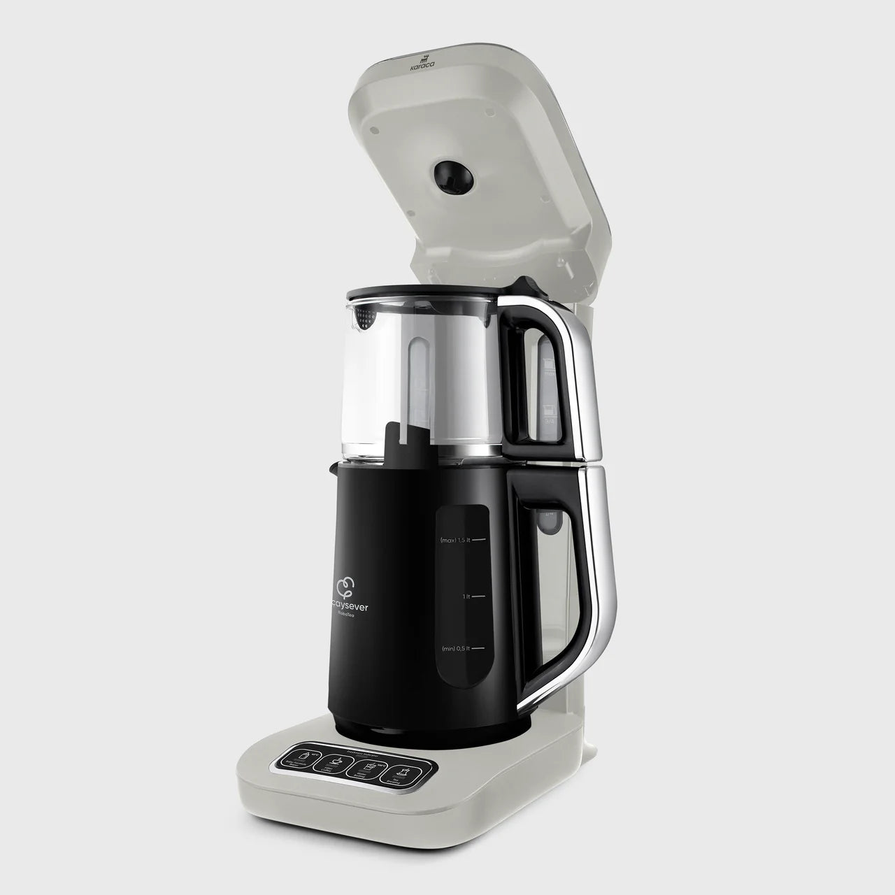 Karaca Çaysever Robotea Pro 4 in 1 İngilizce Konuşan Otomatik Çay Makinesi – 2500W Starlight-Elektronik ürün-Prenseshome Leyweg-Prenseshome Leyweg