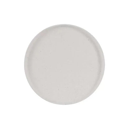 Bricard vertou 25 parca yemek takimi mat beyaz speckli-Yemek Takimi-Prenseshome Leyweg-Prenseshome Leyweg