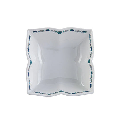 Karaca İznik 32 Parça Kahvaltı Takımı – 6 Kişilik Kare Desenli Porselen Set-Sofra ürünleri-Prenseshome Leyweg-Prenseshome Leyweg