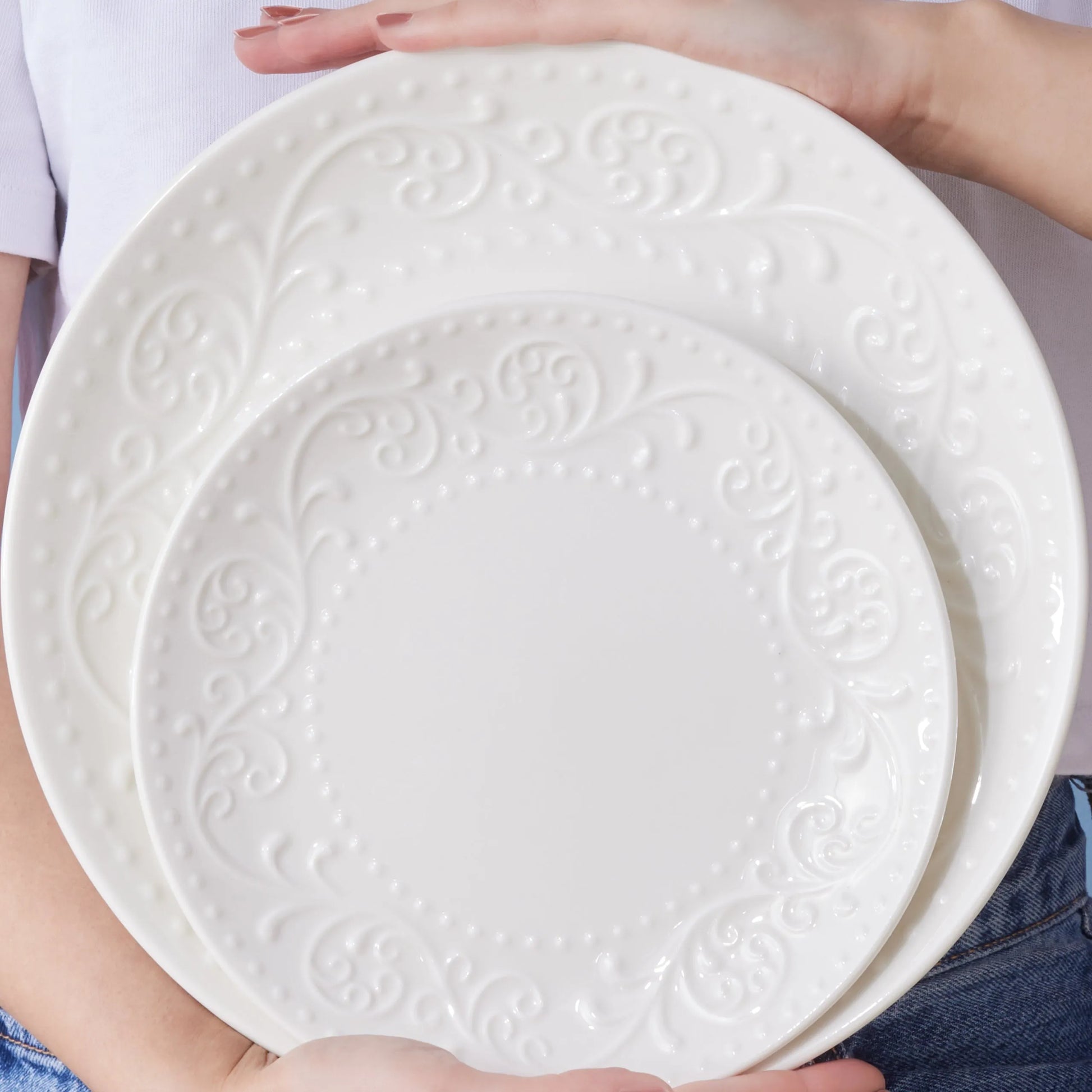 Karaca Forever Bone Even 56 Parça Yemek Takımı – Sofralarda Dengeli ve Şık Sunumlar-Sofra ürünleri-Prenseshome Leyweg-Prenseshome Leyweg