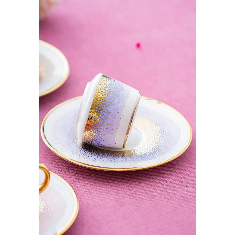 Acar Aria 6 Kisilik Porselen Kahve Fincani Takimi - 90 m-Prenseshome Leyweg-Prenseshome Leyweg