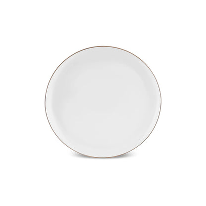 Karaca Stream Bone China Hole Gold 24 Parça 6 Kişilik Yemek Takımı-Sofra ürünleri-Prenseshome Leyweg-Prenseshome Leyweg