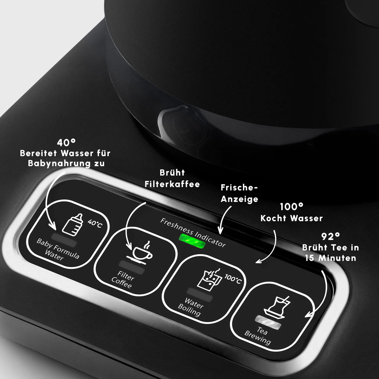 Karaca Robotea Pro 4’ü 1 Arada İngilizce Sesli Akıllı Çay ve Kahve Makinesi – Crome-Prenseshome Leyweg-Prenseshome Leyweg