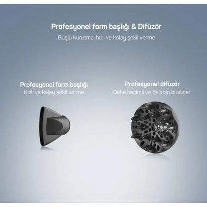 Arzum AR5047 Profon Neo Profesyonel Sac Kurutma Makinesi – 2300W-Elektronik ürün-Prenseshome Leyweg-Prenseshome Leyweg