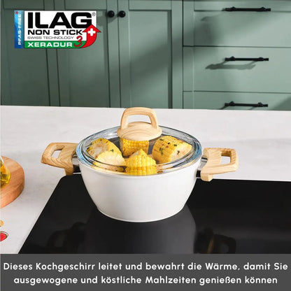 Karaca Swiss Crystal 20 cm Tencere Krem – Temmuz Kampanyası: 1 Al 2 Gönderim-Yemek Takimi-Prenseshome Leyweg-Prenseshome Leyweg