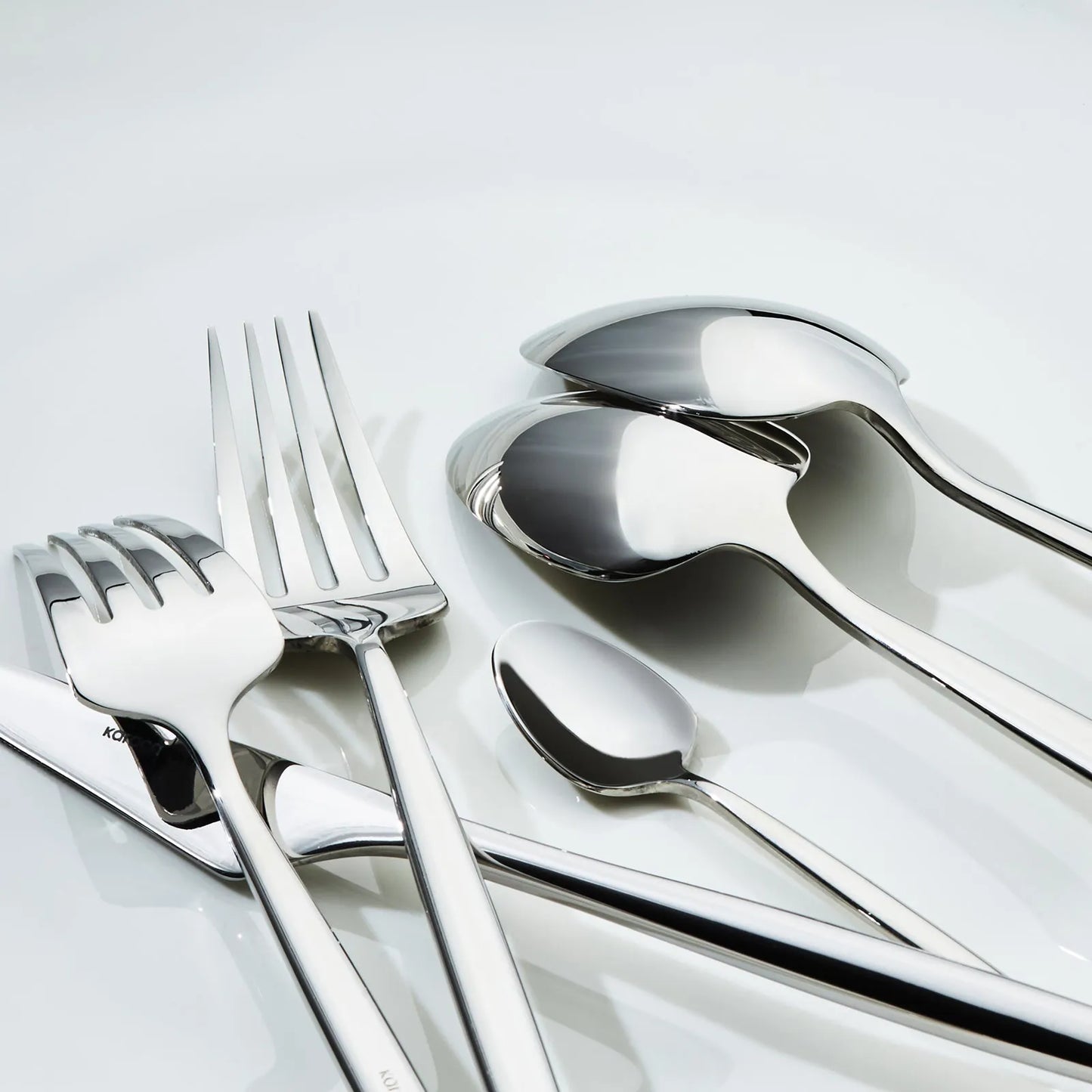 Karaca 316+ Moongate Platin 84 Parça 12 Kişilik Premium Paslanmaz Çatal Kaşık Bıçak Takımı-Sofra ürünleri-Prenseshome Leyweg-Prenseshome Leyweg