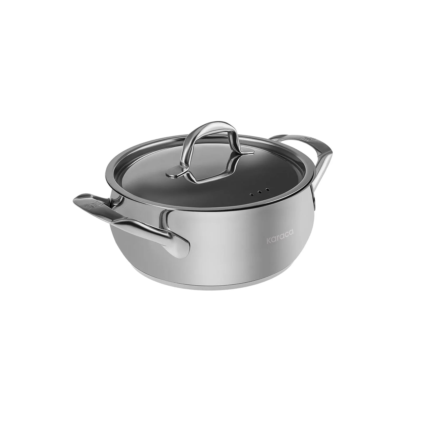 Karaca Etiler 8 Parça Çelik Tencere Seti – İndüksiyon Uyumlu, Cam Kapaklı, Kapsül Tabanlı-mutfak urunleri-Prenseshome Leyweg-Prenseshome Leyweg