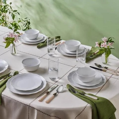 Karaca Scalloped 18 Parça 6 Kişilik Yemek Takımı – Mikrodalga ve Bulaşık Makinesine Uygun-Yemek Takimi-Prenseshome Leyweg-Prenseshome Leyweg