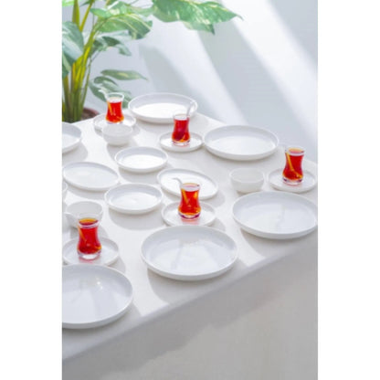 Acar Aden 6 Kişilik 32 Parça Kahvaltı Seti – Beyaz Porselen-Yemek Takimi-Prenseshome Leyweg-Prenseshome Leyweg