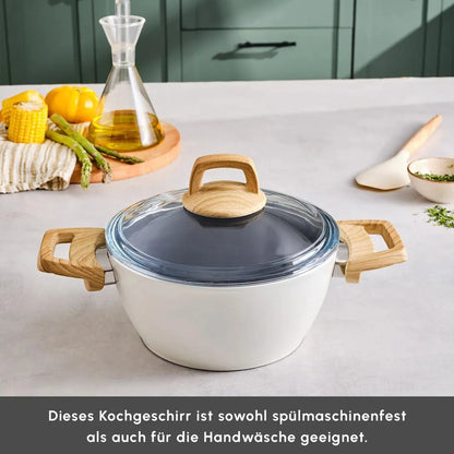 Karaca Swiss Crystal 20 cm Tencere Krem – Temmuz Kampanyası: 1 Al 2 Gönderim-Yemek Takimi-Prenseshome Leyweg-Prenseshome Leyweg