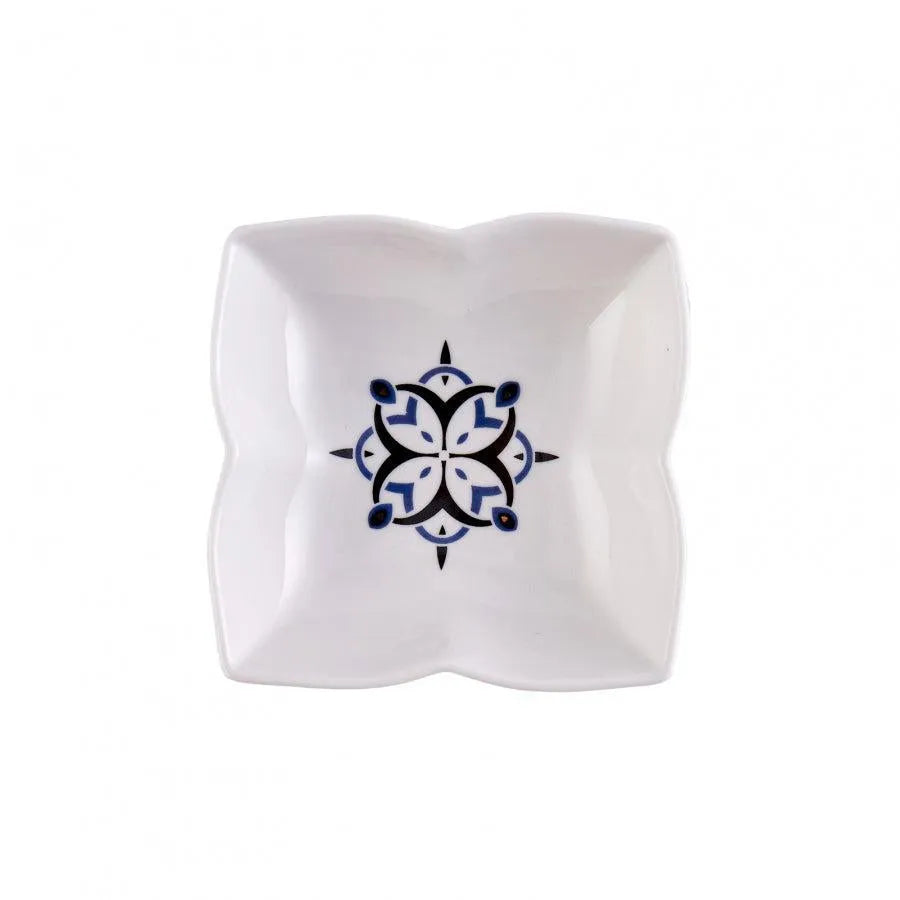 Karaca Blau 32 Parça Kahvaltı Takımı – 6 Kişilik Kare Porselen Set-Prenseshome Leyweg-Prenseshome Leyweg