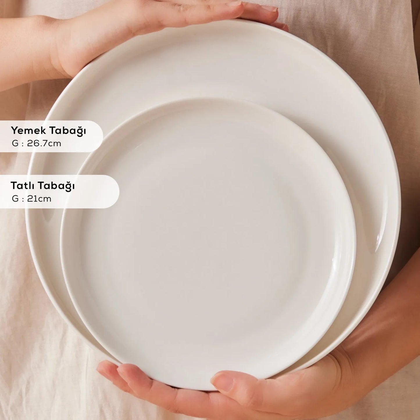 Karaca Stream Bone Remi 18 Parça 6 Kişilik Modern Yemek Takımı-Yemek Takimi-Prenseshome Leyweg-Prenseshome Leyweg