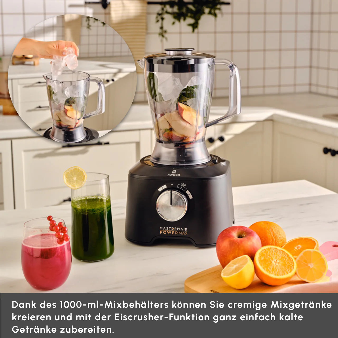 Karaca Mastermaid Power Max 11’i 1 Arada Mutfak Robotu 2500W – Mat Siyah Gümüş-Elektronik ürün-Prenseshome Leyweg-Prenseshome Leyweg