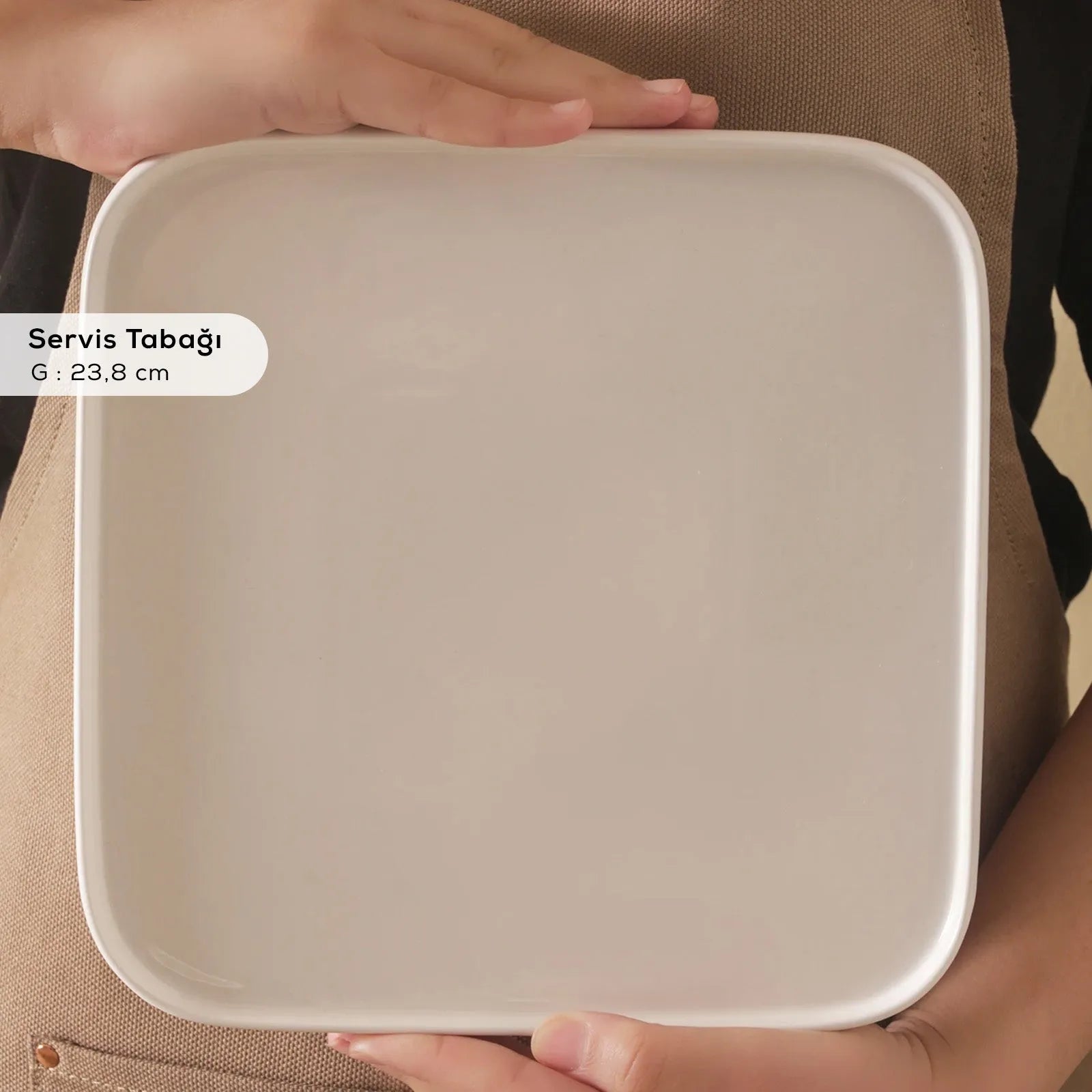 Karaca Cubique 35 Parça Kahvaltı Takımı – 6 Kişilik Kare Porselen Set-Sofra ürünleri-Prenseshome Leyweg-Prenseshome Leyweg