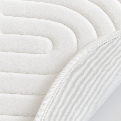 İpekçe Pamuklu 2’li Banyo Paspas Seti Erna - Oval (60x100 cm & 50x60 cm)-Prenseshome Leyweg-Prenseshome Leyweg