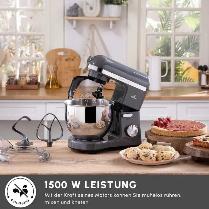 Karaca Mastermaid Chef Pro Mutfak Robotu – 1500W Çift Kollu, Uzay Grisi, Geniş Hazneli-Elektronik ürün-PRENSESHOME LEYWEG-Prenseshome Leyweg