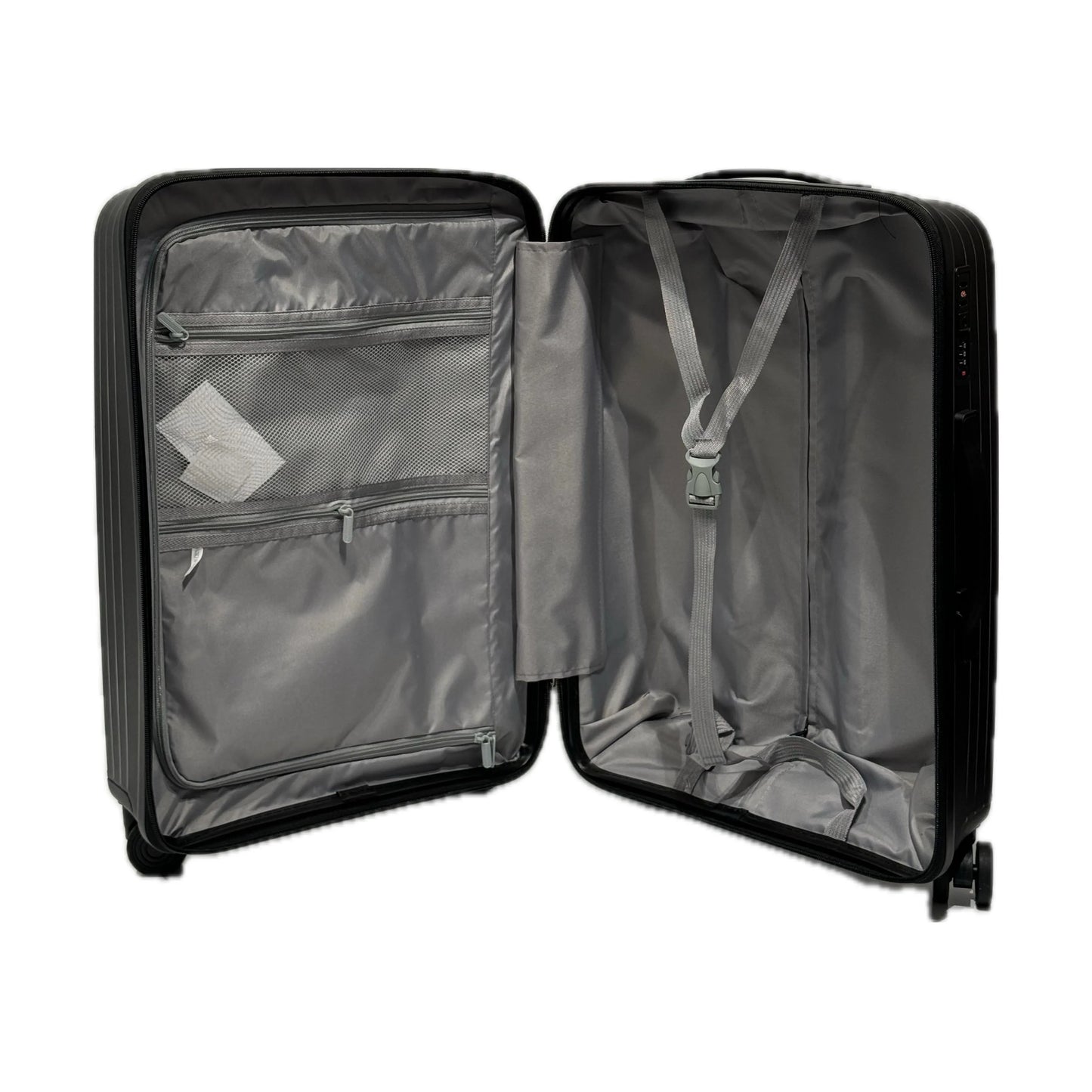 3’lü Valiz Seti – 20’’ / 24’’ / 28’’ | Dayanıklı PP Malzeme | 360° Tekerlekli Siyah-Prenseshome Leyweg-Prenseshome Leyweg