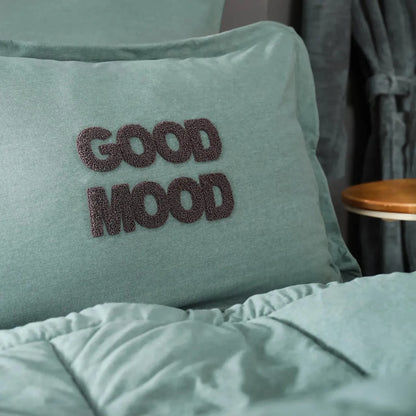 Karaca Home Motto Cotton Comfort Çift Kişilik Uyku Seti – Petrol-Yatak Odasi-Prenseshome Leyweg-Prenseshome Leyweg