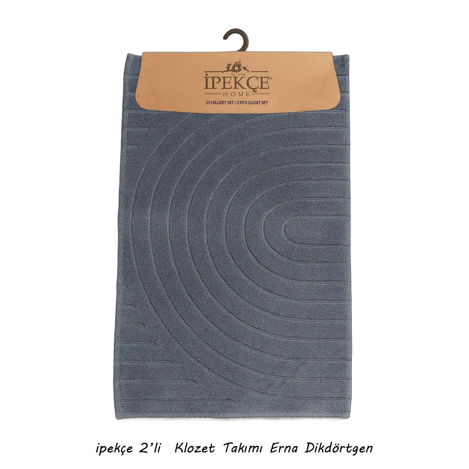 İpekçe Pamuklu 2’li Banyo Paspas Seti Sunset - Dikdörtgen (60x100 cm & 50x60 cm)-Banyo ürünleri-Prenseshome Leyweg-Prenseshome Leyweg