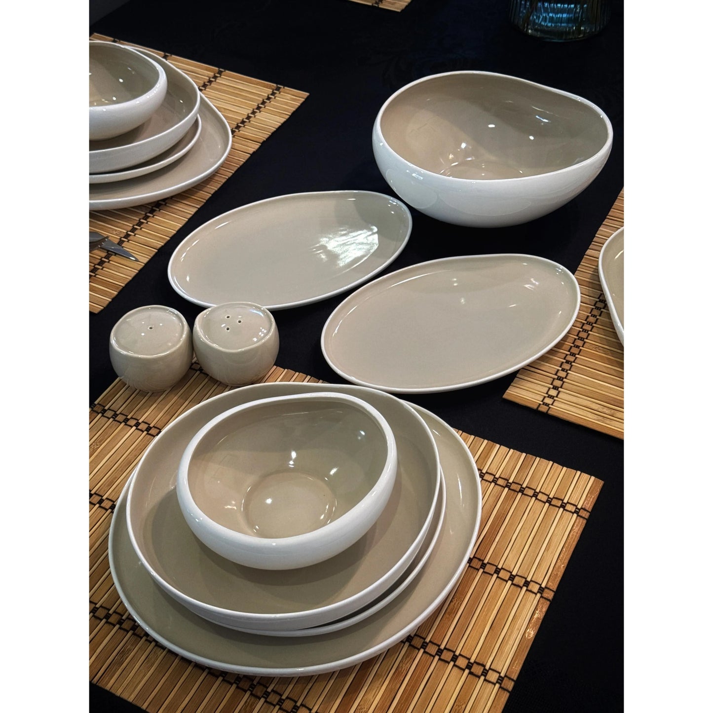 Acar Siena Bej 29 Parça Yemek Takımı-Yemek Takimi-Prenseshome Leyweg-Prenseshome Leyweg