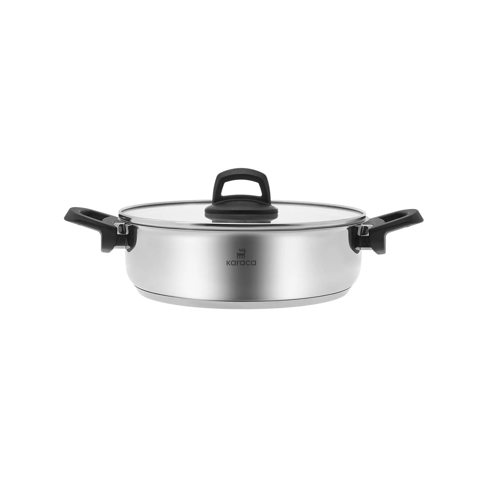 Karaca Elena 15 Parça Çelik Çeyiz Seti – Düdüklü Tencere, Çaydanlık ve Cezve Takımı, İndüksiyon Uyumlu-mutfak urunleri-Prenseshome Leyweg-Prenseshome Leyweg